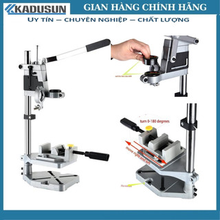 Khung kẹp máy khoan - đế kẹp máy khoan bàn mini - êtô - tz 6102b