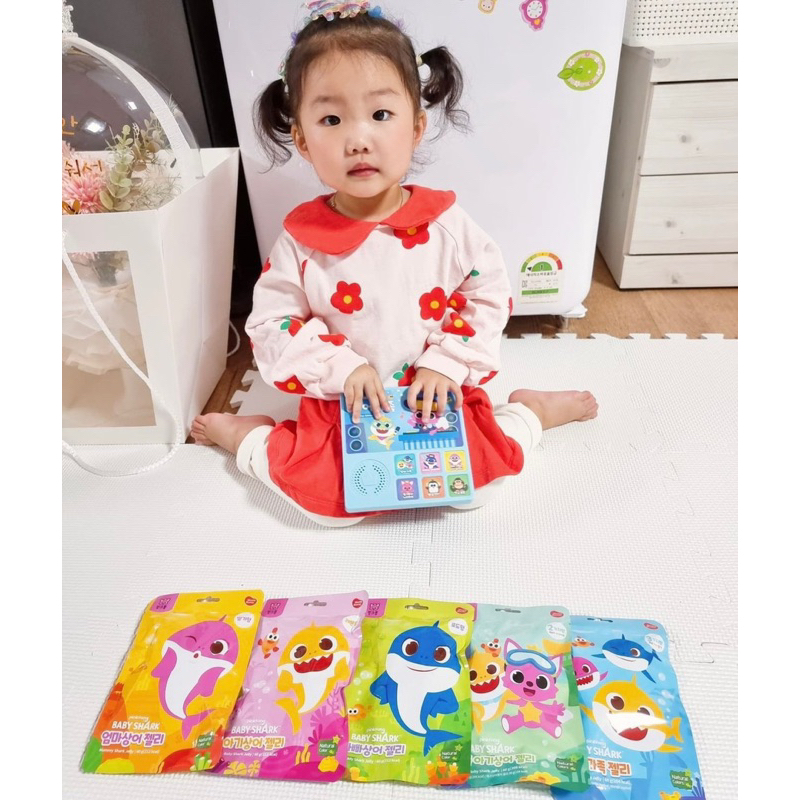 KẸO DẺO TRÁI CÂY BABYSHARK HÀN QUỐC CHO BÉ
