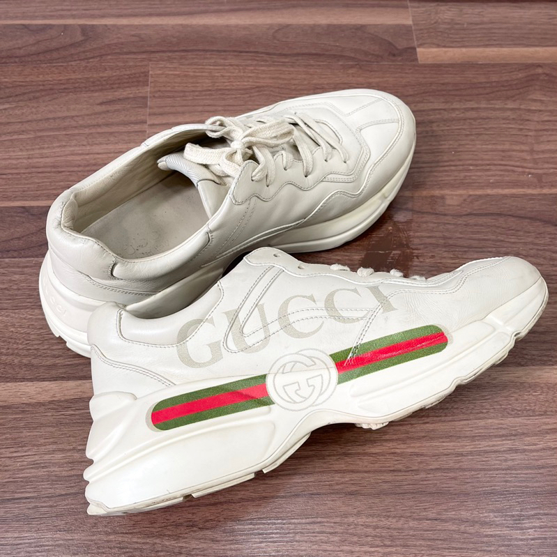 Giày sneaker Gucci rhyton fakelogo chính hãng