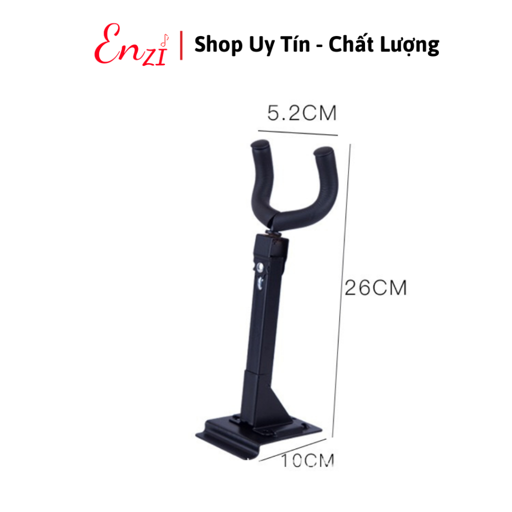 Móc treo đàn guitar, giá treo đàn guitar ukulele ghita điện acoustic classic nhỏ gọn chất lượng Enzi
