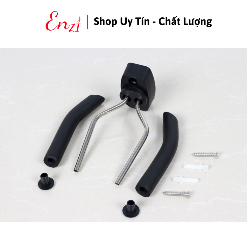 Móc treo đàn guitar, giá treo đàn guitar ukulele ghita điện acoustic classic nhỏ gọn chất lượng Enzi