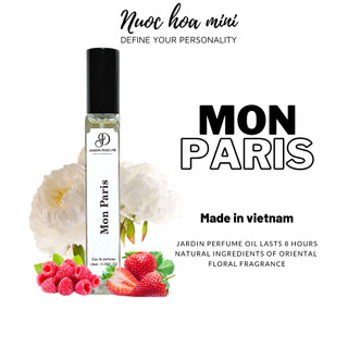 Nước hoa MON PARIS 10ml gợi cảm nữ tính thanh lịch thơm lâu dạng xịt | Body mist nữ