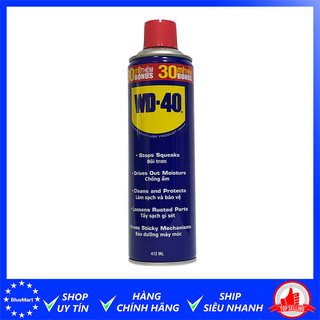 Dầu chống rỉ sét WD-40 412ml (chai lớn)
