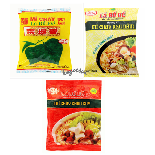 Date mới - Mì chay, chay chua cay, chay rau nấm Lá Bồ Đề