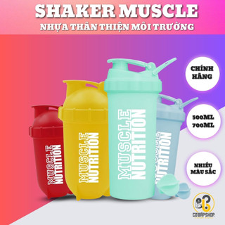 Shaker - Bình Lắc - Siêu Đẹp Chính Hãng Muscle Nutrtition