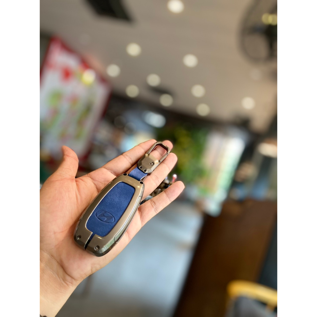 Bao đựng chìa khóa hợp kim xe Huyndai Santafe 2019-2020, Huyndai Accent 2018-200, Huyndai Kona
