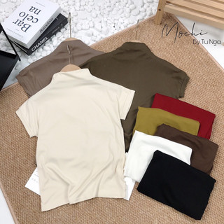 Áo pull cổ leo trơn mềm nhiều màu (kèm ảnh thật)