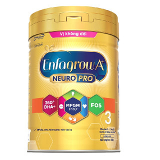 Sữa bột Enfagrow A+ 3 MFGM Pro 830g Vi Khong Doi
