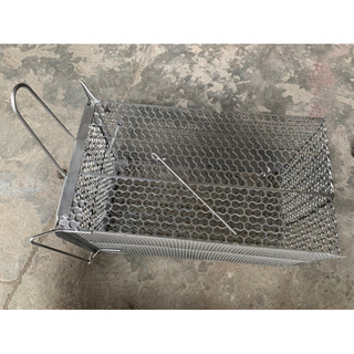  Bẫy mèo lồng mèo mạ kẽm loại to làm từ thép dập lỗ loại đẹp dày dặn 