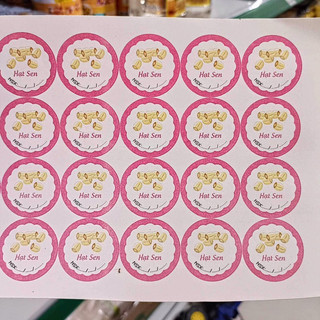 Combo 34 tem dán nhân bánh trung thu 3cm