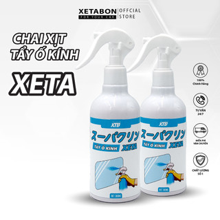 [CHÍNH HÃNG] Tẩy ố kính ô tô XETA tẩy cặn canxi trên bề mặt kính lái, gương chiếu hậu tăng tầm nhìn lái xe an toàn 300ml