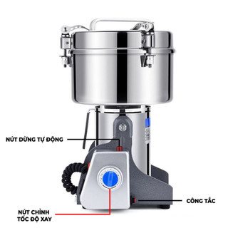 Máy Xay Bột Khô Chính Hãng Dung Tích 1200ml Công Suất 300W Xay Siêu Mịn Các Loại Hạt, Ngũ cốc, X433