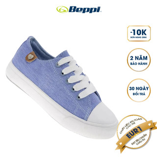 Giày jean canvas bé trai bé gái beppi cvj2169991 – light blue