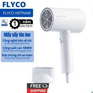 Máy Sấy Tóc Cao Cấp 1800W Tạo Anion Âm Giúp Giảm Tĩnh Điện Làm Tóc Khỏe Bảo Vệ Quá Nhiệt Chống Khô Xơ Flyco FH6295