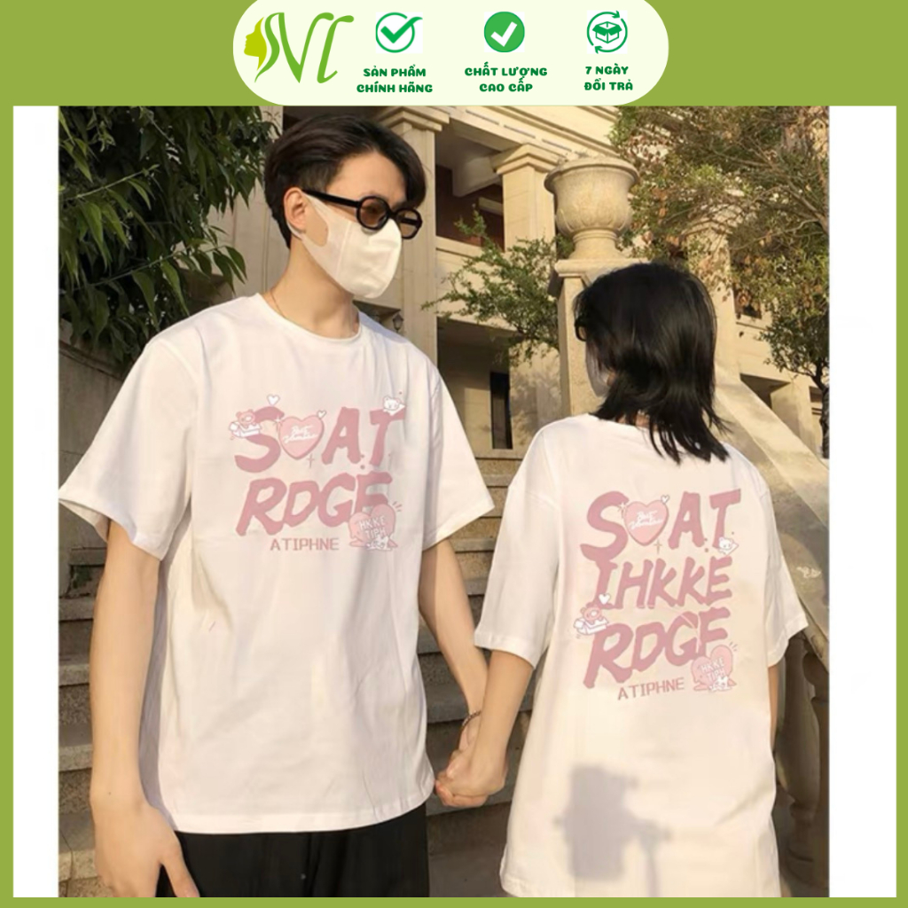 Áo thun nam nữ tay lỡ unisex form rộng  Áo thun  SOAT - Áo phông Người Đẹp Vì Lụa