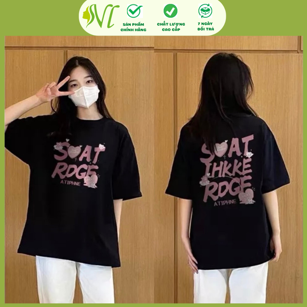 Áo thun nam nữ tay lỡ unisex form rộng  Áo thun  SOAT - Áo phông Người Đẹp Vì Lụa