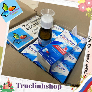 Siro ho tiêu đờm lazolvan Nga 100ml loại gấu cho trẻ em và loại thường