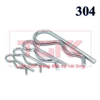 Chốt chẻ chữ r,b inox 304 d1-d2.5