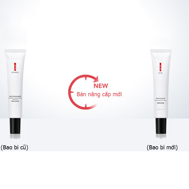 Kem dưỡng mắt Venzen/Veze 20g dưỡng ẩm giảm thâm sạm vùng mắt, Kem dưỡng ẩm mắt Venzen giảm thâm giam nhăn vùng mắt