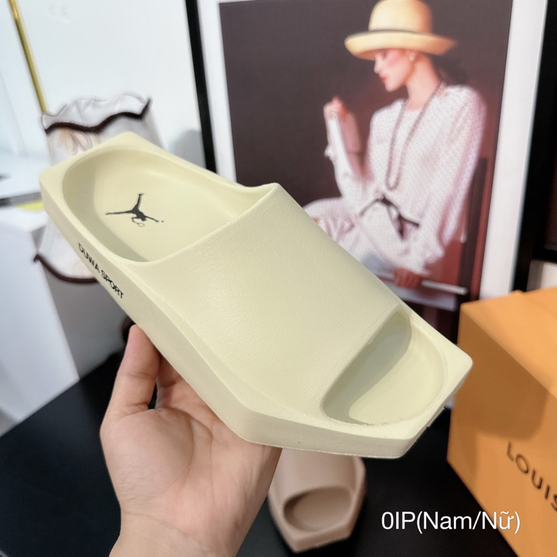 Dép Nhựa Đúc Đế Lõm Mũi Vuông Siêu Êm Đẹp