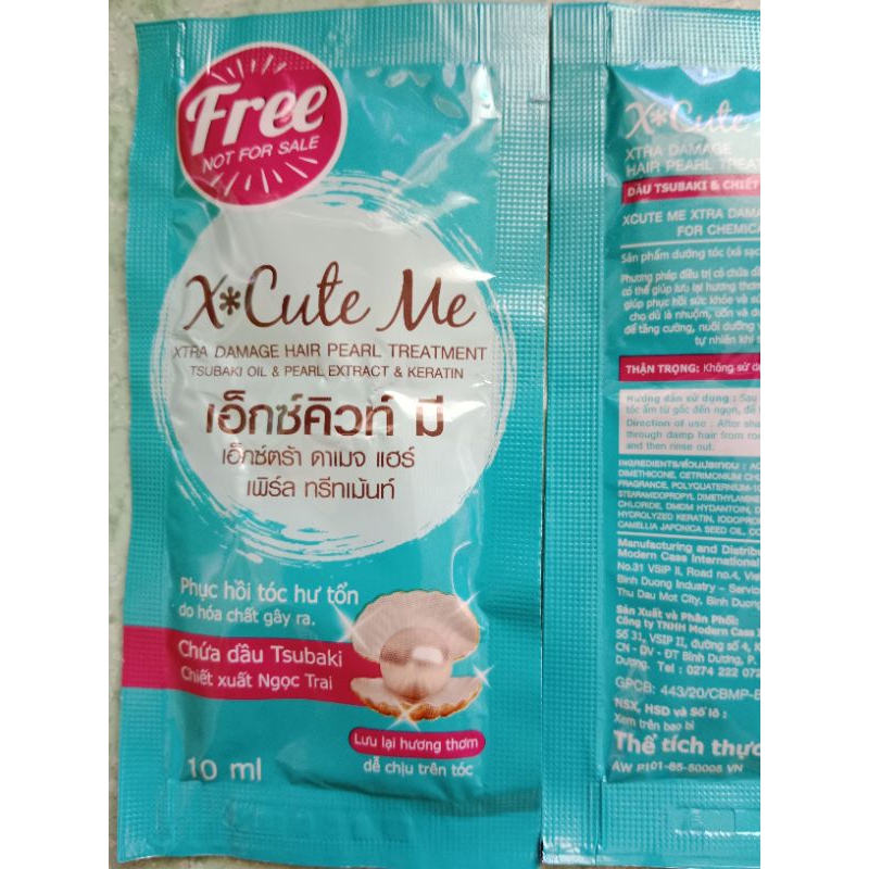 Hấp Dầu Ủ Tóc X-Cute Me XTRA MOIST HAIR TREATMENT Thái Lan