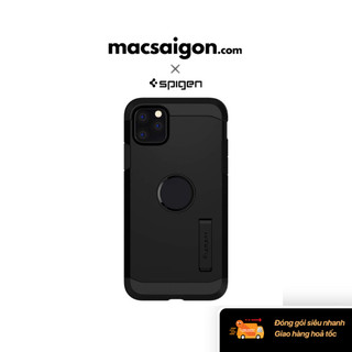 Ốp lưng iPhone 11 Pro Spigen Tough Armor - Màu đen