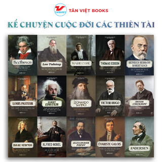 Combo 15 cuốn kể chuyện cuộc đời các thiên tài