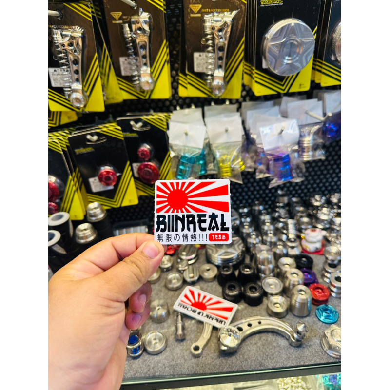 Tem dán logo chữ japan