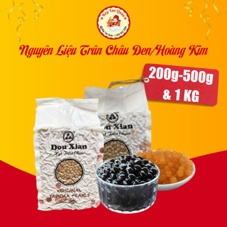 Nguyên liệu trân châu đen/hoàng kim pha trà sữa - bếp táo quân