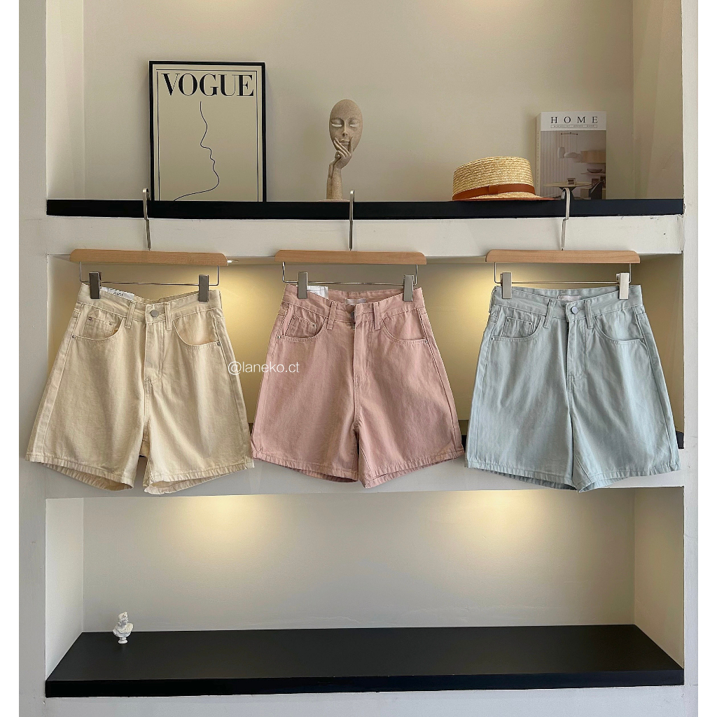 Short CiCi 8067 pastel Laneko 3 màu