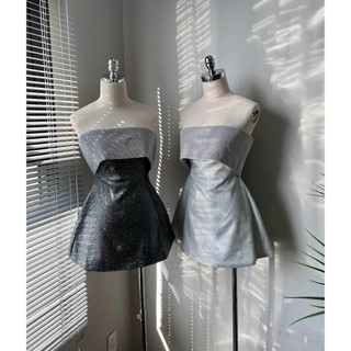 Đầm cúp ngực kim sa blingbling