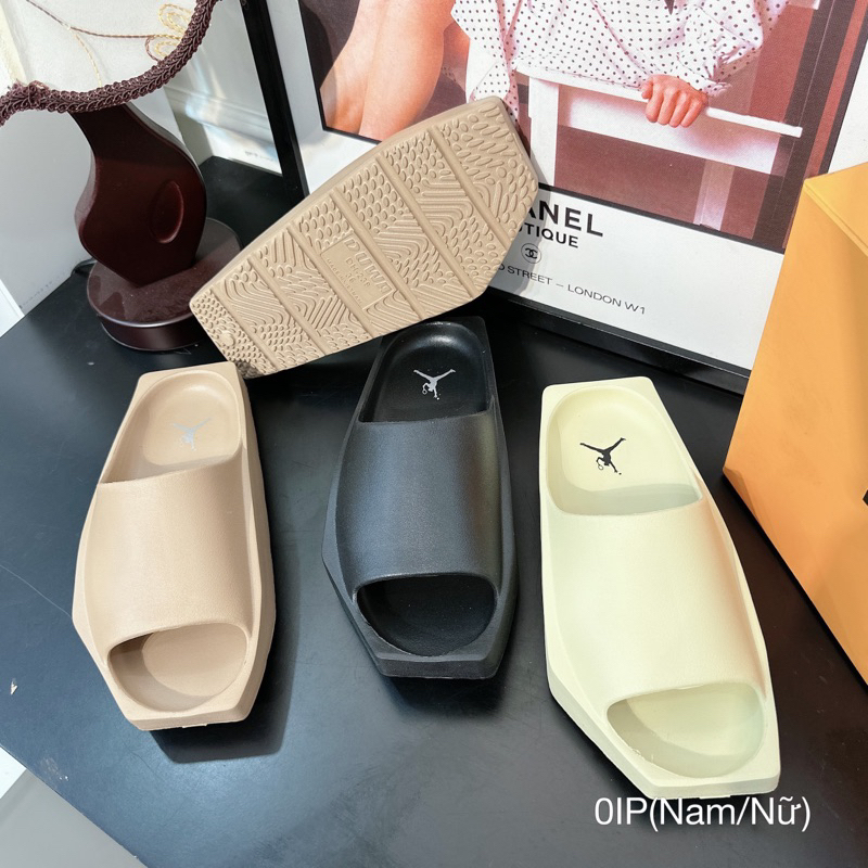 Dép Nhựa Đúc Đế Lõm Mũi Vuông Siêu Êm Đẹp