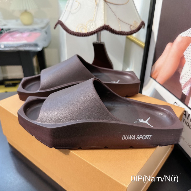 Dép Nhựa Đúc Đế Lõm Mũi Vuông Siêu Êm Đẹp