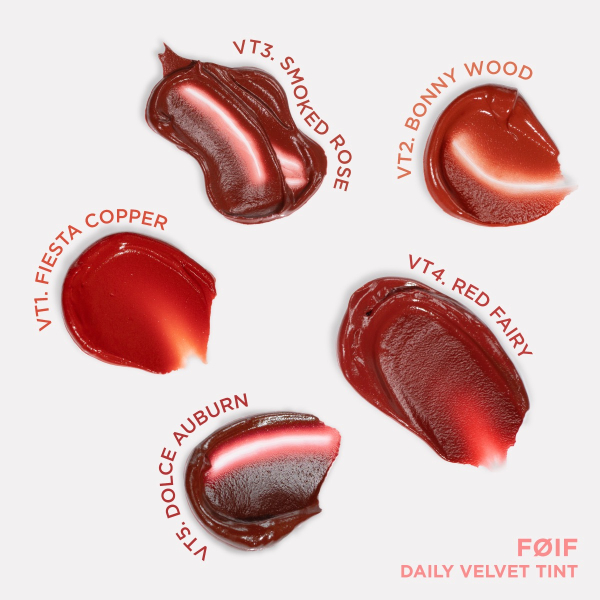 Son Kem Lì/Son Tint Bóng Thuần Chay Hàn Quốc FOIF Daily Velvet Tint/Juicy Fit Tint 3g