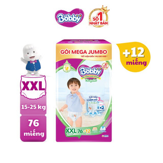 Tã/bỉm quần Bobby 3mm Mega Jumbo