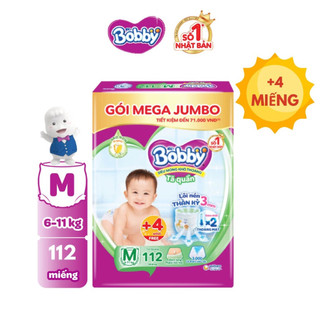 Tã/bỉm quần Bobby 3mm Mega Jumbo