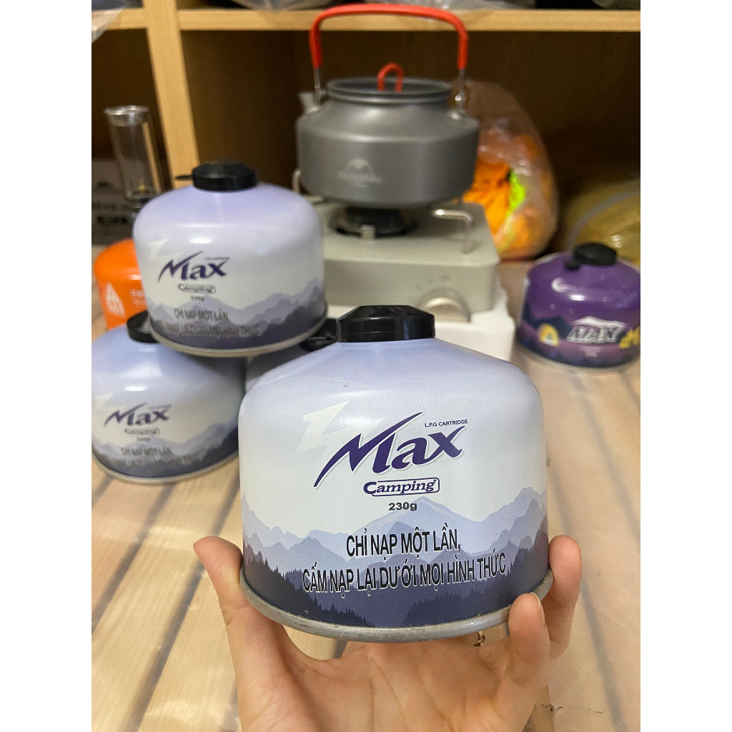 Bình Gas dã ngoại Max Camping 230G