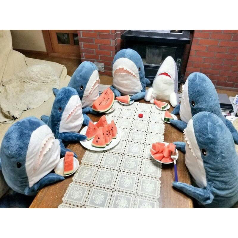 Cá mập bông 55cm BLÅHAJ IKEA chính hãng