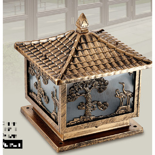 Đèn trụ cổng, đèn tường rào, đèn trụ ngoài trời, đèn sân vườn
