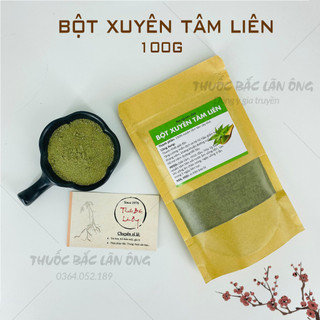 Bột thảo mộc xuyên tâm liên 100g