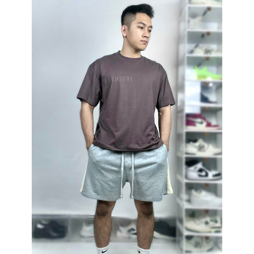 Áo Thun Tay Lở Essential Bản Mới | Kèm Quà Tặng