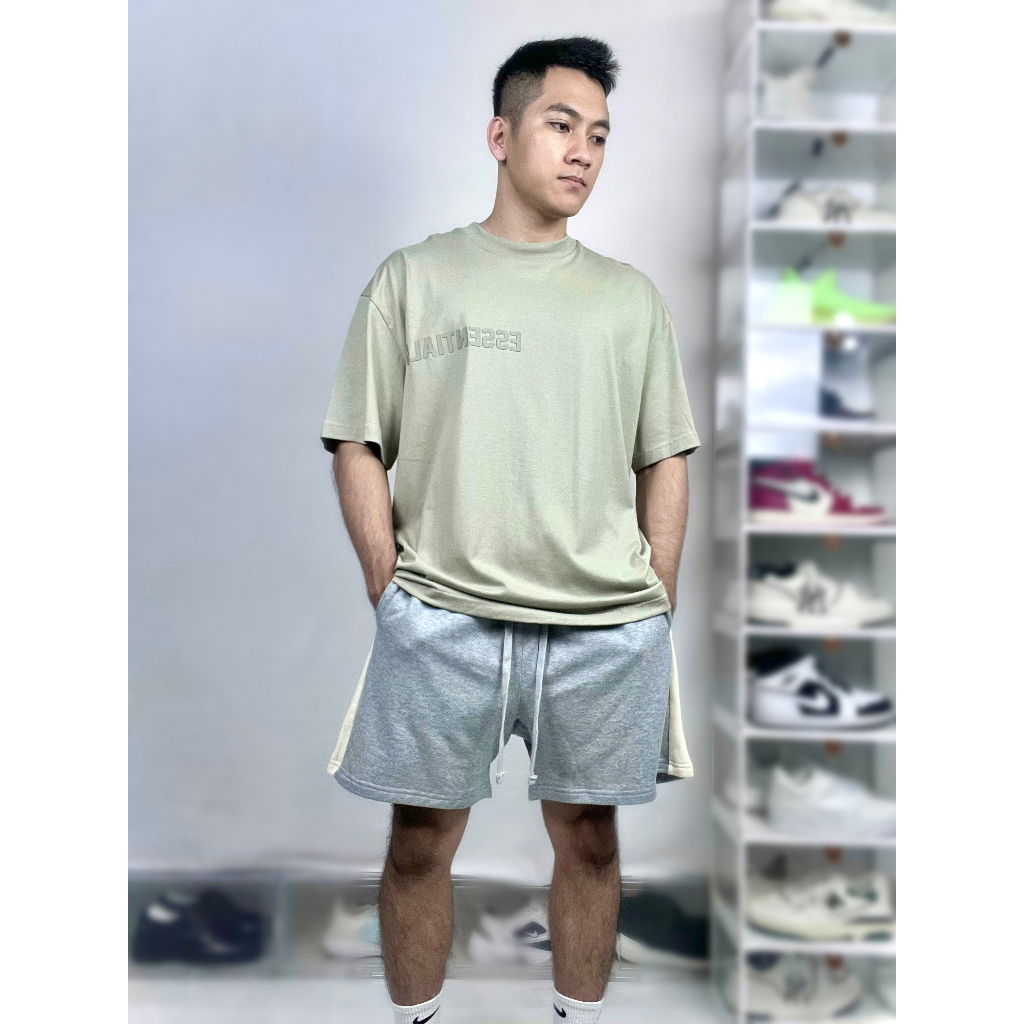 Áo Thun Tay Lở Essential Bản Mới | Kèm Quà Tặng