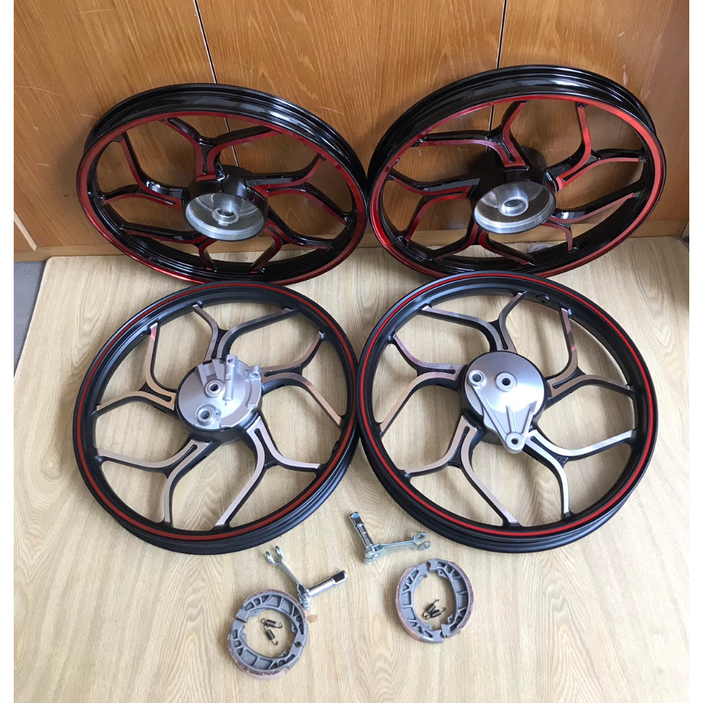 MÂM VÀNH ĐÚC ASIO-10 CÂY ĐÙM 110(PHANH CƠ) LÊN ZIN KHÔNG CHẾ CHÁO CHO HONDA WAVE S RS RSX @ 110,BLADE 110,DREAM 110