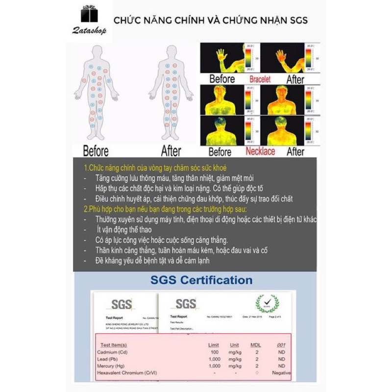 💫VÒNG ĐIỀU HÒA HUYẾT ÁP NHẬT BẢN CHÍNH HÃNG