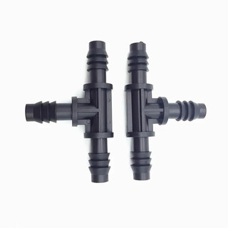 Tê chia ống - 05 tê chia ống 10mm chia đường nhánh đường nước tưới cho hệ thống tưới bằng ống mềm
