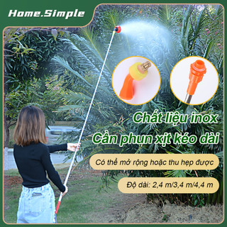 Cần Rút Tưới Hoa,Cần phun xịt inox rút dùng cho bình phun xịt thuốc nối đồng thau Thuốc Trừ Sâu Cây Cảnh, Chất Liệu Inox
