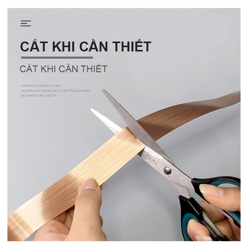 Chỉ dán viền trang trí 50m Viền trang trí Cuộn dán viền trang trí Rộng 0.5cm/1cm/15cm/20cm Chống nước, chống bụi