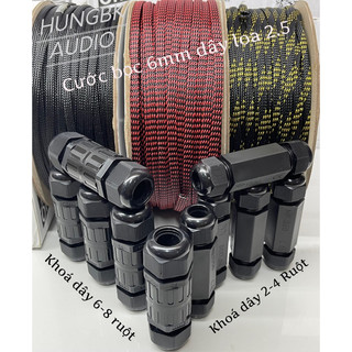 Khoá dây loa 2-4-6-8 ruột và cước bọc dây 2x2.5-4x2.5-6x2.5-8x2.5