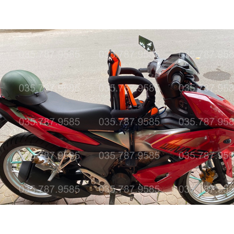 NT03-Ghế ngồi trước xe số, airbalde, novo, exciter,winer,dream, cup an toàn