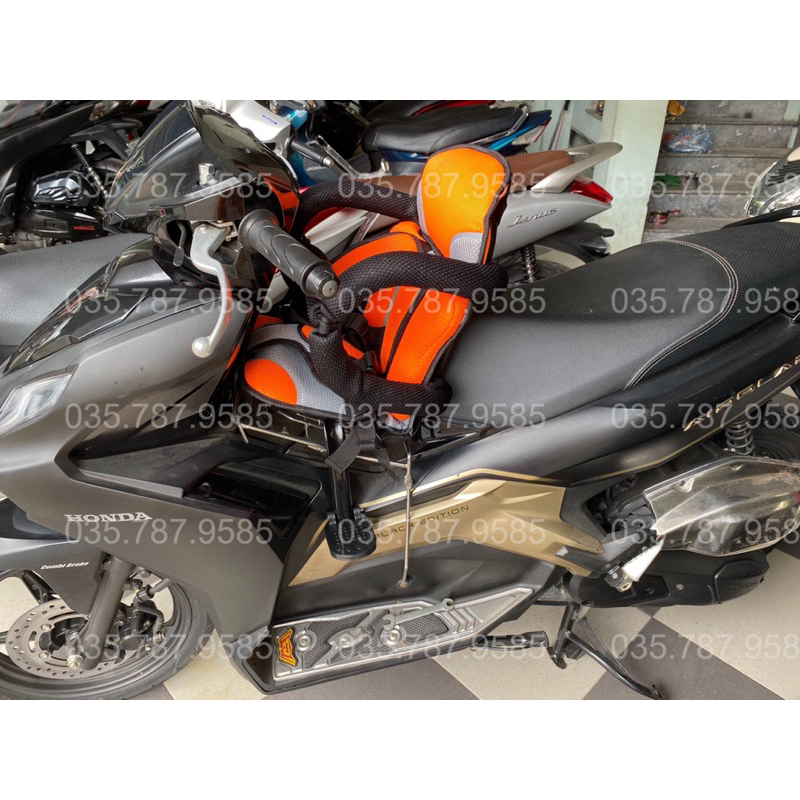 NT03-Ghế ngồi trước xe số, airbalde, novo, exciter,winer,dream, cup an toàn